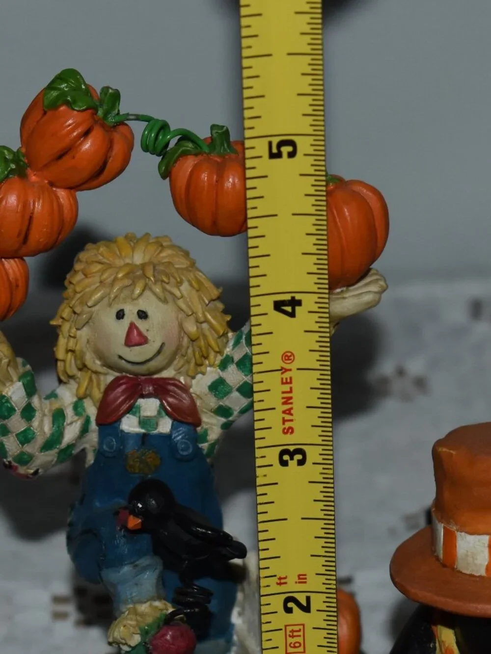 Vintage Papel Giftware Harvest Fall Halloween Collectable Figurine Lot Set of 3